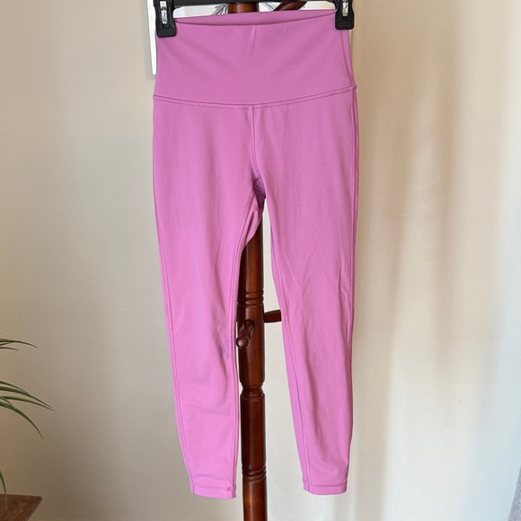 Lululemon Leggings Set in Pale Blue, Pink, and Wisteria Purple - Picture 4 of 7